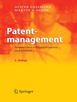 cover image of Patentmanagement